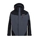 Men's Arran Waterproof Jacket - Dark Grey/ Black