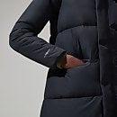 Combust Reflect Lange Jacke für Damen - Schwarz