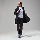 Women's Nula Micro Jacket Long - Black