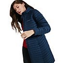 Women's Nula Micro Long Insulated Jacket - Blue