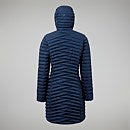 Women's Nula Micro Jacket Long - Dark Blue