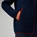 Men's Syker Jacket - Dark Blue/Dark Red