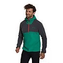 Aslam Hooded Half Zip Fleece - Grey 