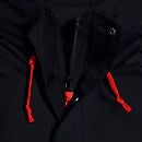 Unisex Ski Smock 86 Shell Half-zip Jackets - Black/Grey