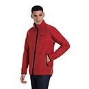 Men's Colshaw Fleece Jacket - Red/Blue