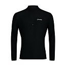 Men's 24/7 Long Sleeve Zip Base Layer - Black
