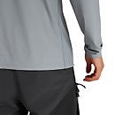 Men's 24/7 Long Sleeve Zip Base Layer - Grey