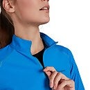Women's 24/7 Long Sleeve Zip Base Layer - Blue