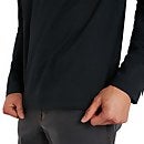 Men's Organic Big Logo Long Sleeve T-Shirt - Black