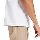 Men's Organic Big Classic Logo T-Shirt - White