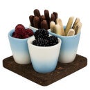 Dedal Copus Ceramic Cups - Sky Blue Gradient
