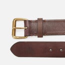 Polo Ralph Lauren Men's PP Charm Casual Tumbled Leather Belt - Brown - W32