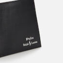 Polo Ralph Lauren Men's Smooth Leather Gold Foil Wallet - Black