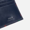 Polo Ralph Lauren Men's All Over Print Bifold Wallet - Navy/Multi