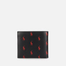 Polo Ralph Lauren Men's All Over Print Bifold Wallet - Black/Red