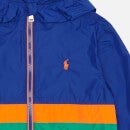 Polo Ralph Lauren Boys' Belport Windbreaker Jacket - Heritage Royal Multi