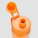 Stredne veľká kovová fľaša na vodu MP – nektarinková – 500 ml