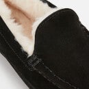 UGG Kids' Ascot Suede Slippers - Black Suede
