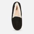 UGG Kids' Ascot Suede Slippers - Black Suede