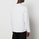 Calvin Klein Performance Men's Chest Logo Long Sleeve T-Shirt - Bright White - M