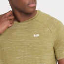 MP pánské tričko s krátkým rukávem Performance – mechový melír - XS