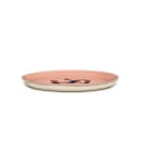 Serax x Ottolenghi Medium Plate - Delicious Pink & Pepper Blue (Set of 2)