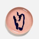 Serax x Ottolenghi Medium Plate - Delicious Pink & Pepper Blue (Set of 2)