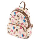 Loungefly Disney Chip And Dale Snackies Aop Mini Backpack