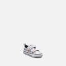 Converse Toddlers' Chuck Taylor Explorer Print All Star 2V Trainers - White Midnight Navy