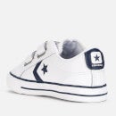 Converse Toddlers' Star Player V2 Trainer - White/Navy - UK 4 Baby
