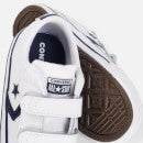 Converse Toddlers' Star Player V2 Trainer - White/Navy - UK 4 Baby