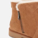 UGG Women's Romely Zip Suede Ankle Boots - Chestnut