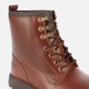 UGG Men's Kirkson Waterproof Leather Lace Up Boots - Chestnut - UK 11