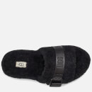 UGG Women's Fluffita Sheepskin Slide Slippers - Black