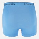 Polo Ralph Lauren Men's 3-Pack Trunk Boxers - Cruise Navy/Sapphire Star/Bermuda Blue