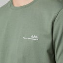 A.P.C. Men's Item T-Shirt - Green - S
