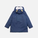 Joules Girls' Riverside Owl Raincoat - Blue