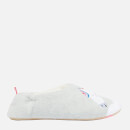 Joules Girls' Rainbow Horse Slippers - Grey - Small