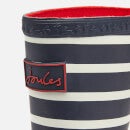 Joules Girls' Stripe Wellies - Navy