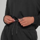 MP Ženski pulover s kapuco Engage – črna