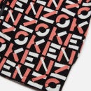 KENZO Girls' AOP Print Zip Through Hoody - Black