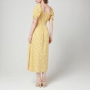 Faithfull The Brand Women's Flora Midi Dress - Mari Check Print - M