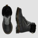 Dr. Martens Women's 1460 Serena Collar Leather 8-Eye Boots - Black