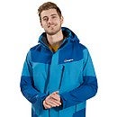 Men's Arran Waterproof Jacket - Blue / Dark Blue