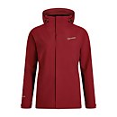 Women's Hillwalker InterActive Waterproof Jacket - Dark Red