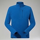 Prism Micro Polartec Half Zip Fleece für Herren - Blau