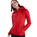 Women's Tephra Stretch Reflect Down Jacket - Red