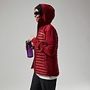 Women's Nula Hybrid Jacket - Dark Red