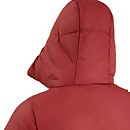 Women's Combust Reflect Long Down Insulated Jacket - Red