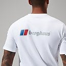 Organic Front & Back Logo T-Shirt für Herren - Weiß
